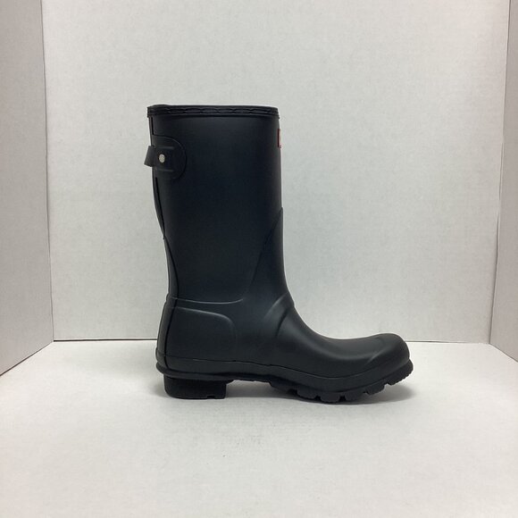 Hunter Women's Original Back Adjustable Short Boots in Size 8, WFS1013RMA-BLK(1) - Picture 6 of 12